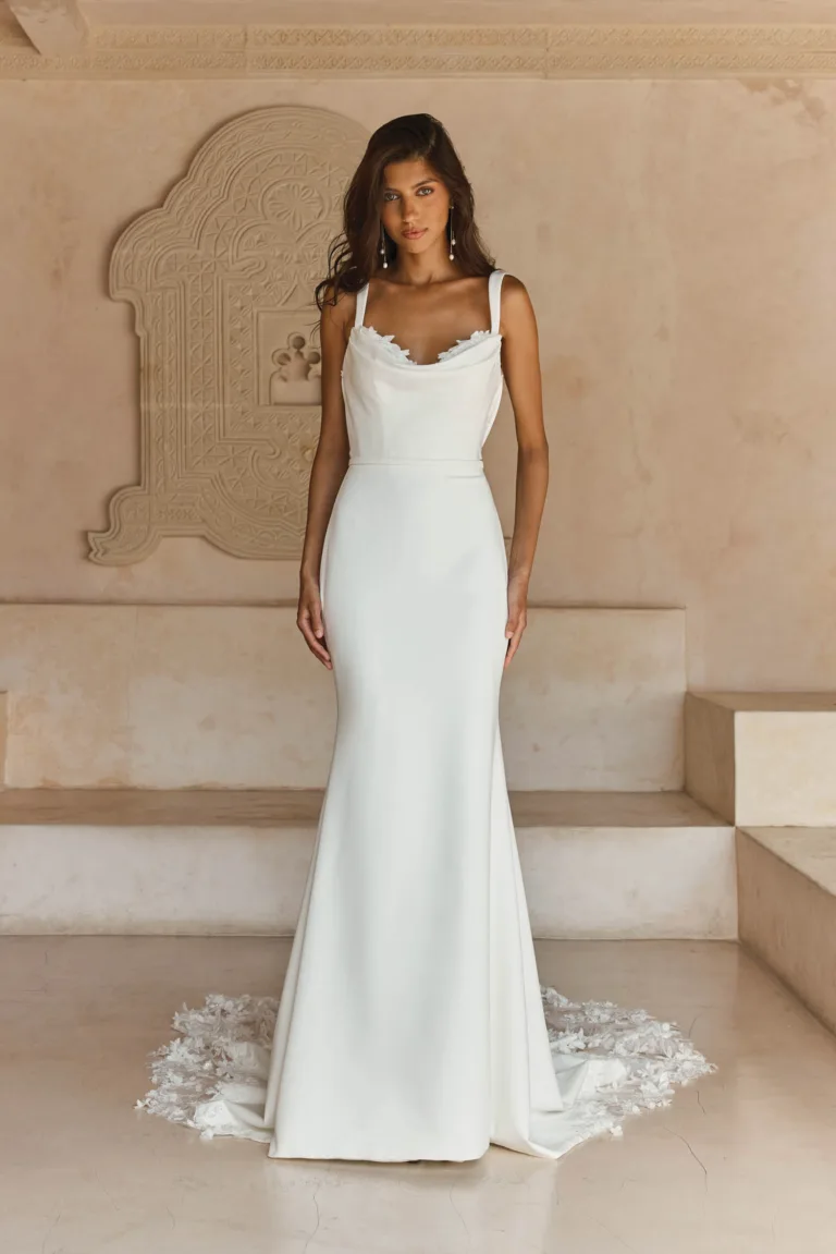 LANETTE ML25240 1 Moderne Brautkleider und Trauringe für die Ewigkeit